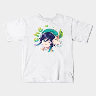 Venti ehe ~ Genshin Impact Kids T-Shirt